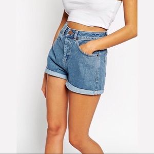 ASOS Mom Jean Shorts